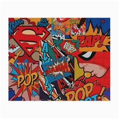 Comic Cartoon Pattern Small Glasses Cloth (2 Sides) by pakminggu