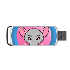 Rad Rat Studios Logo Portable Usb Flash (two Sides) by radratstudios