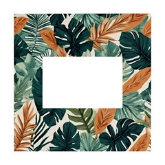 Tropical Leaf White Box Photo Frame 4  X 6  by Jack14