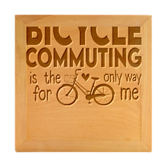 Bicycle T- Shirt Bicycle Commuting Is The Only Way For Me T- Shirt Yoga Reflexion Pose T- Shirtyoga Reflexion Pose T- Shirt Wood Photo Frame Cube by hizuto