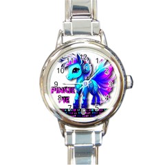 Pinkie Pie  Round Italian Charm Watch by Internationalstore