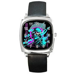 Aesthetic Art  Square Metal Watch by Internationalstore