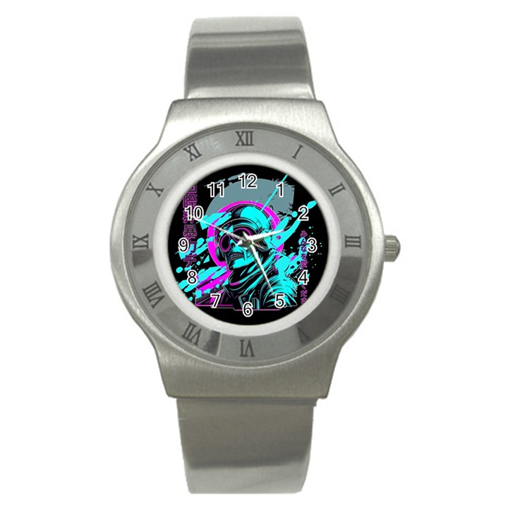 Aesthetic art  Stainless Steel Watch