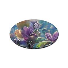 Abstract Blossoms  Sticker (oval) by Internationalstore