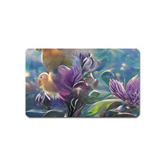 Abstract Blossoms  Magnet (name Card) by Internationalstore