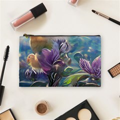 Abstract Blossoms  Cosmetic Bag (medium) by Internationalstore