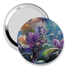 Abstract Blossoms  3  Handbag Mirrors by Internationalstore