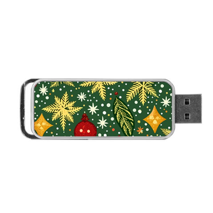 Christmas pattern Portable USB Flash (Two Sides)