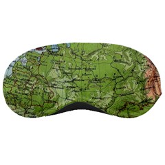 Map Earth World Russia Europe Sleep Mask by Bangk1t