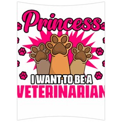 Veterinary Medicine T- Shirt Forget Princess Funny Veterinary Medicine Life Veterinarian T- Shirt Back Support Cushion by ZUXUMI