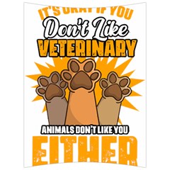 Veterinary Medicine T- Shirt Funny Will Give Veterinary Advice For Nachos Vet Med Worker T- Shirt Back Support Cushion by ZUXUMI