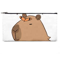 Capybara T- Shirt Be Nice Be Friendly Be A Capybara T- Shirt Yoga Reflexion Pose T- Shirtyoga Reflexion Pose T- Shirt Pencil Case by hizuto