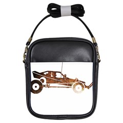 Vintage Rc Cars T- Shirt Vintage Modelcar Classic Rc Buggy Racing Cars Addict T- Shirt Girls Sling Bag by ZUXUMI