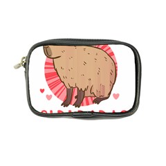 Capybara T- Shirt Just A Girl Who Loves Capybaras T- Shirt Yoga Reflexion Pose T- Shirtyoga Reflexion Pose T- Shirt Coin Purse by hizuto