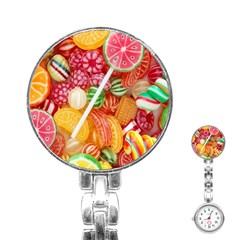 Aesthetic Candy Art Stainless Steel Nurses Watch by Internationalstore