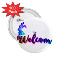 Arts 2 25  Buttons (100 Pack)  by Internationalstore