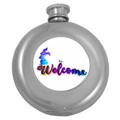 Arts Round Hip Flask (5 Oz) by Internationalstore