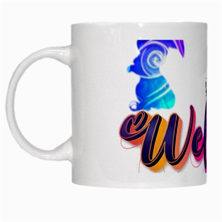 Arts White Mug