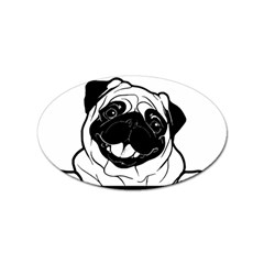 Black Pug Dog If I Cant Bring My Dog I T- Shirt Black Pug Dog If I Can t Bring My Dog I m Not Going Sticker Oval (100 Pack) by EnriqueJohnson