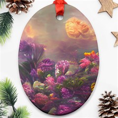 Floral Blossoms  Ornament (oval) by Internationalstore