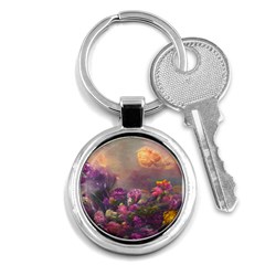 Floral Blossoms  Key Chain (round) by Internationalstore