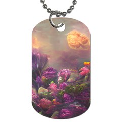 Floral Blossoms  Dog Tag (two Sides) by Internationalstore