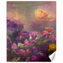 Floral Blossoms  Canvas 16  X 20  by Internationalstore