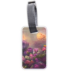 Floral Blossoms  Luggage Tag (one Side) by Internationalstore