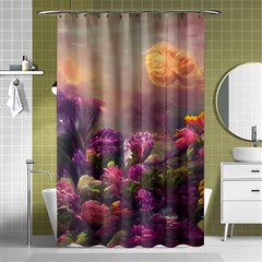 Floral Blossoms  Shower Curtain 48  X 72  (small)  by Internationalstore