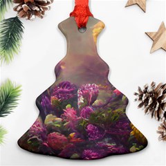 Floral Blossoms  Ornament (christmas Tree)  by Internationalstore