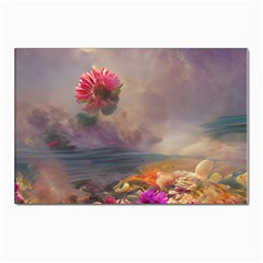 Floral Blossoms  Postcards 5  X 7  (pkg Of 10) by Internationalstore