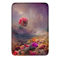 Floral Blossoms  Rectangular Glass Fridge Magnet (4 Pack) by Internationalstore