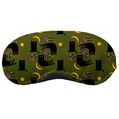 Cat Cartoon Cats Animal Pattern Sleep Mask by Pakjumat