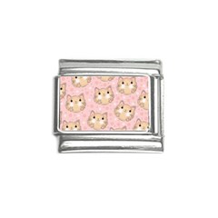 Cat Pattern Pink Cartoon Italian Charm (9mm) by Pakjumat