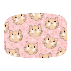 Cat Pattern Pink Cartoon Mini Square Pill Box by Pakjumat