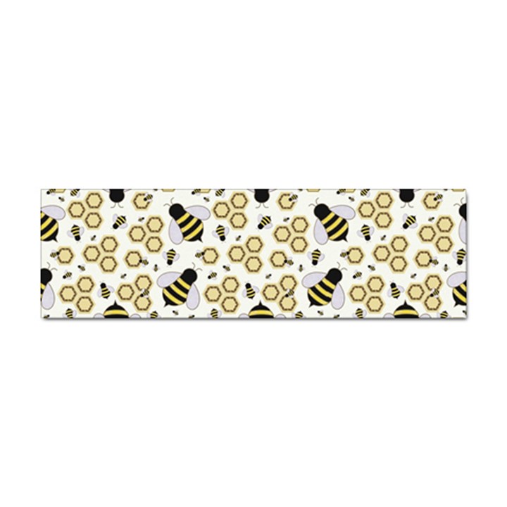 Bee Honeycomb Honeybee Insect Sticker Bumper (100 pack)