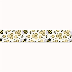 Bee Honeycomb Honeybee Insect Small Bar Mat by Pakjumat