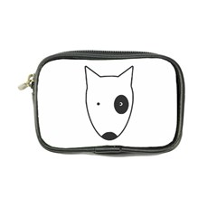 Bull Terrier T- Shirt White Look Calm Bull Terrier 18 T- Shirt Coin Purse by EnriqueJohnson