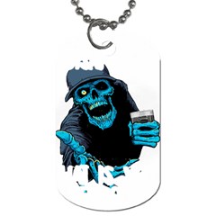 Whiskey T- Shirtwhiskey T- Shirt Dog Tag (one Side) by ZUXUMI