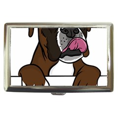 Boxer Dog T- Shirt Boxer T- Shirt Cigarette Money Case by JamesGoode