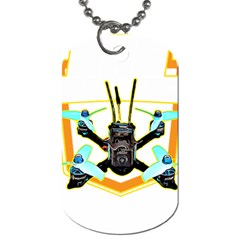 Drone Racing Gift T- Shirt F P V Drone Racing Drones Quote  One More Pack T- Shirt Dog Tag (one Side) by ZUXUMI