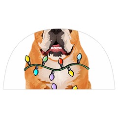 English Bulldog Santa Christmas T- Shirt English Bulldog Santa Christmas Tree Lights Xmas T- Shirt Anti Scalding Pot Cap by ZUXUMI