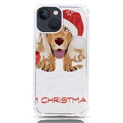 English Cocker Spaniel T- Shirt English Cocker Spaniel Merry Christmas T- Shirt (7) Iphone 13 Mini Tpu Uv Print Case by ZUXUMI