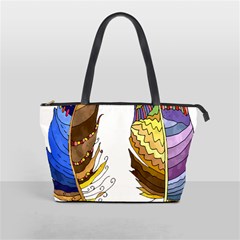 Feathers Design T- Shirtfeathers T- Shirt Classic Shoulder Handbag by ZUXUMI