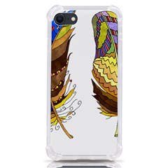 Feathers Design T- Shirtfeathers T- Shirt Iphone Se by ZUXUMI