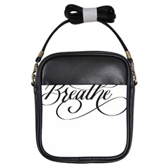 Breathe T- Shirt Breathe T- Shirt (1) Girls Sling Bag by JamesGoode