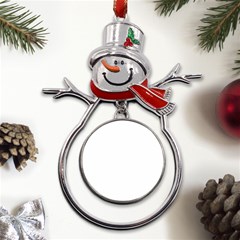 Bulldog T- Shirt All You Need Is Love And A Bulldog T- Shirt Metal Snowman Ornament by JamesGoode