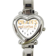 Pilates T-shirtif It Involves Coffee Pilates T-shirt Heart Italian Charm Watch by EnriqueJohnson