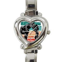 Funny Cowgirl T- Shirt Funny Cowgirl T- Shirt Heart Italian Charm Watch by ZUXUMI