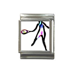 Abstract Art Sport Women Tennis  Shirt Abstract Art Sport Women Tennis  Shirt (1)11 Italian Charm (13mm) by EnriqueJohnson